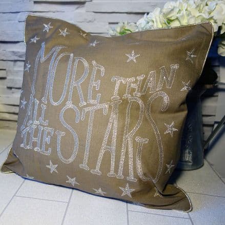 60% OFF  More than all the stars cushion cover
