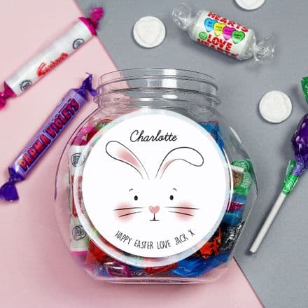 Bunny Features Sweets Jar
