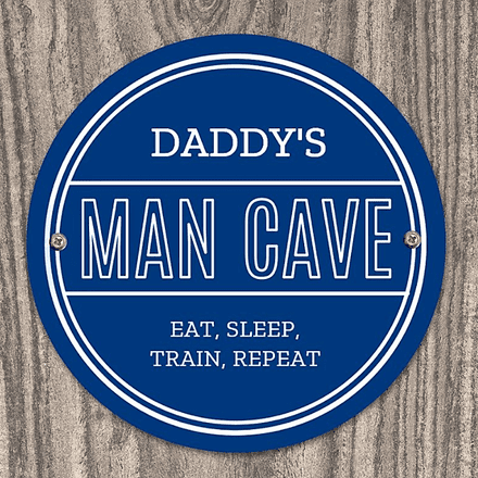 Man Cave Heritage Plaque