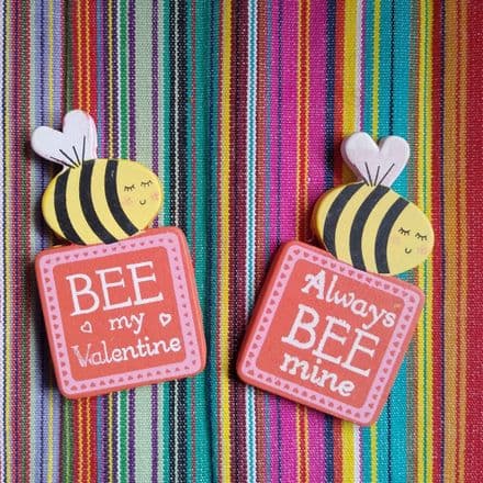 Small Bee Plaques