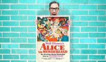Alice in Wonderland movie poster - Wall Art Print Poster Pick A Size - Vintage Movie Art Geekery