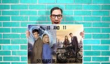 Doctor Who 50th anniversary 10th and 11th Doctor Art - Wall Art Print Poster   - Kids Children Bedroom Geekery