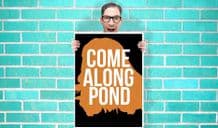 Doctor Who come along pond Matt Smith Art - Wall Art Print Poster   - Kids Children Bedroom Geekery