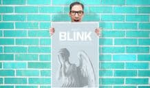 Doctor Who Don't Blink Weeping Angel - Wall Art Print Poster Pick A Size - Tv Art Geekery