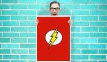 Flash DC Art - Wall Art Print Poster   - Geekery Art Geekery