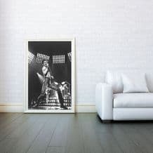 Freddie Mercury,  Queen, Decorative Arts, Prints & Posters, Wall Art Print, Poster Any Size - Black and White Poster