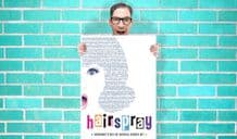 Hairspray lyrics I can hear the bells hair Musical - Wall Art Print Poster Any Size - Musical Poster Geekery