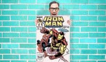 Iron man and spiderman Marvel Avenger Comic Art Work - Wall Art Print Poster Pick A Size - Comic Art Geekery
