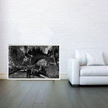 Jurassic Park dinosaur stegosaurus Digital Illustration Giclee Art Print Mixed Media, Prints & Posters, Wall Art Print,