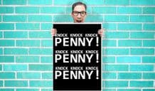 Knock Knock Knock Penny The Big Bang Theory Art  - Wall Art Print Poster   - Geekery Art Geekery