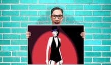 Liza Minnelli Cabaret Pop Art  - Wall Art Print Poster   - Geekery Art Geekery