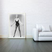 Marilyn Monroe ,  Decorative Arts, Prints & Posters, Wall Art Print, Poster Any Size - Black and White Poster