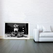 Muhammad Ali,  Boxing, The Greatest, Prints & Posters,Wall Art Print, Poster Any Size - Black and White Poster