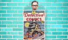 Old Batman Detective comic DC Comic Art Work - Wall Art Print Poster Pick A Size -  Comic Art Geekery