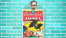 Old Batman Detective comic DC Comic Art Work - Wall Art Print Poster   -  Quote Art Geekery