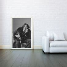 Oscar Wilde, Decorative Arts, Prints & Posters, Wall Art Print, Poster Any Size - Black and White Poster