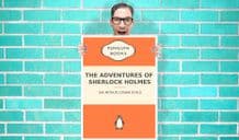 Penguin Books the adventure of sherlock holmes Art Pint - Wall Art Print Poster Any Size - Geekery