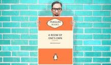 Penguin Books Virginia Woolf A Room Of One's Own Art Pint - Wall Art Print Poster Any Size - Geekery