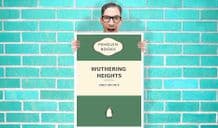 Penguin Books wuthering heights Art Pint - Wall Art Print Poster Any Size - Geekery
