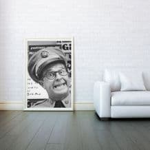 Phil Silvers, Sergeant Bilko, Decorative Arts, Prints & Posters, Wall Art Print, Poster Any Size - Black and White Poster