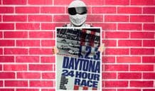 Porsche 1 2 3 Daytona 24 Hour Race Art - Wall Art Print Poster   - Racing Sport Car