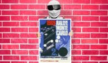 Porsche 1969 Rallye Monte Carlo Art - Wall Art Print Poster   - Racing Sport Car