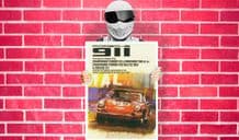 Porsche 911 1966 Art - Wall Art Print Poster   - Racing Sport Car