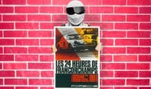 Porsche Les 24 Heures De Francorchamps Art - Wall Art Print Poster   - Racing Sport Car