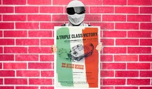 Porsche  Triple Class Victory XXI Mille Miglia Art - Wall Art Print Poster   - Racing Sport Car