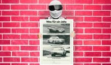 Porsche Was Fur Ein Jahr Art - Wall Art Print Poster   - Racing Sport Car