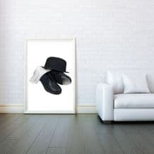 Tap dance, Decorative Arts, Prints & Posters, Wall Art Print, Poster Any Size - Black and White Poster