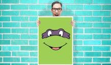 Teenage Mutant Ninja Turtles Donatello (Don or Donnie) - Wall Art Print Poster Pick A Size - Cartoon Art Geekery