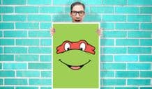 Teenage Mutant Ninja Turtles Raphael (Raph) - Wall Art Print Poster   -  Art Geekery