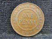 Australia, One Penny 1919, AVF, NO233