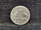 Australia, Silver (.925), Threepence 1910, F, OL305