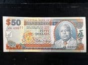 Barbados, 50 Dollars 1997, EF, BKN380