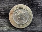 Belgium, 10 Centimes 1861, VF, OL173