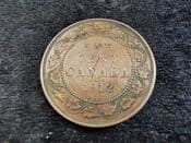 Canada, One Cent 1912, VF, DO85