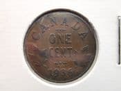 Canada, One Cent 1936, F, DO149
