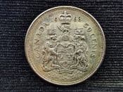Canada, Silver (.800), 50 Cents 1963, AEF, DO03