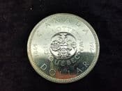 Canada, Silver (.800), One Dollar 1964 (Charlottetown), AUNC, MO068