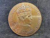 Edward VIII, Proposed Coronation Medal by J.R.Gaunt 1937, UNC, NO018