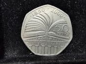 Elizabeth II, 50 Pence 2000 (Public Libraries), VF, MY699