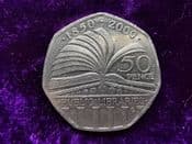 Elizabeth II, 50 Pence 2000 (Public Libraries), VF, SC1636