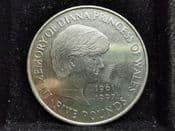 Elizabeth II, Five Pounds 1999 (Diana Memorial), AUNC, JU309