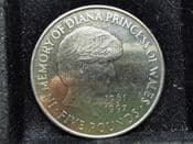Elizabeth II, Five Pounds 1999 (Diana Memorial), AUNC, MY865