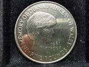 Elizabeth II, Five Pounds 1999 (Diana Memorial), AUNC, MY866