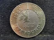 Elizabeth II, Five Pounds 1999 (Millennium), EF, NO066