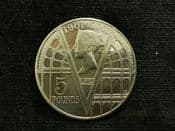 Elizabeth II, Five Pounds 2001 (Victoria), UNC, JAT636