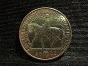 Elizabeth II, Five Pounds 2002 (Golden Jubilee), EF, SP987